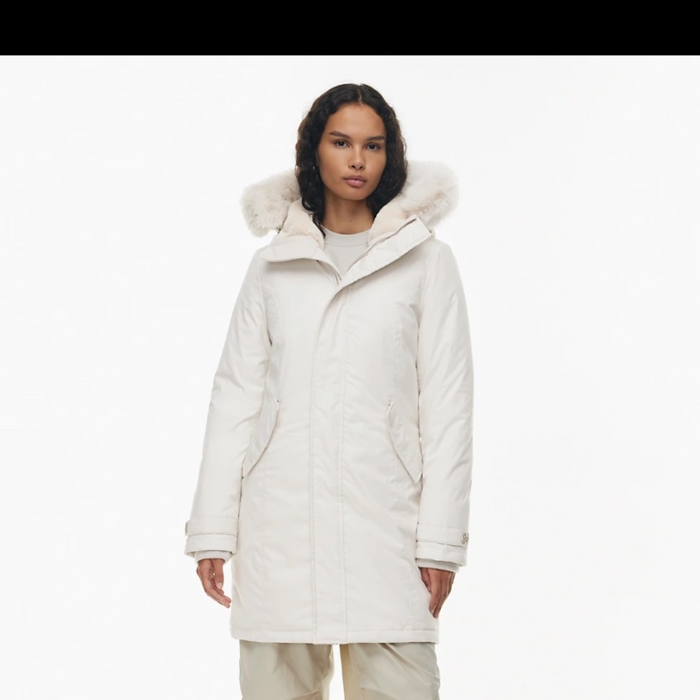 TNA The Summit Parka - Aritzia in Oak